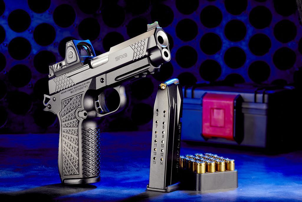The 4-inch SFX9 brings combines high capacity and best-in-class features into a formidable carry pistol.